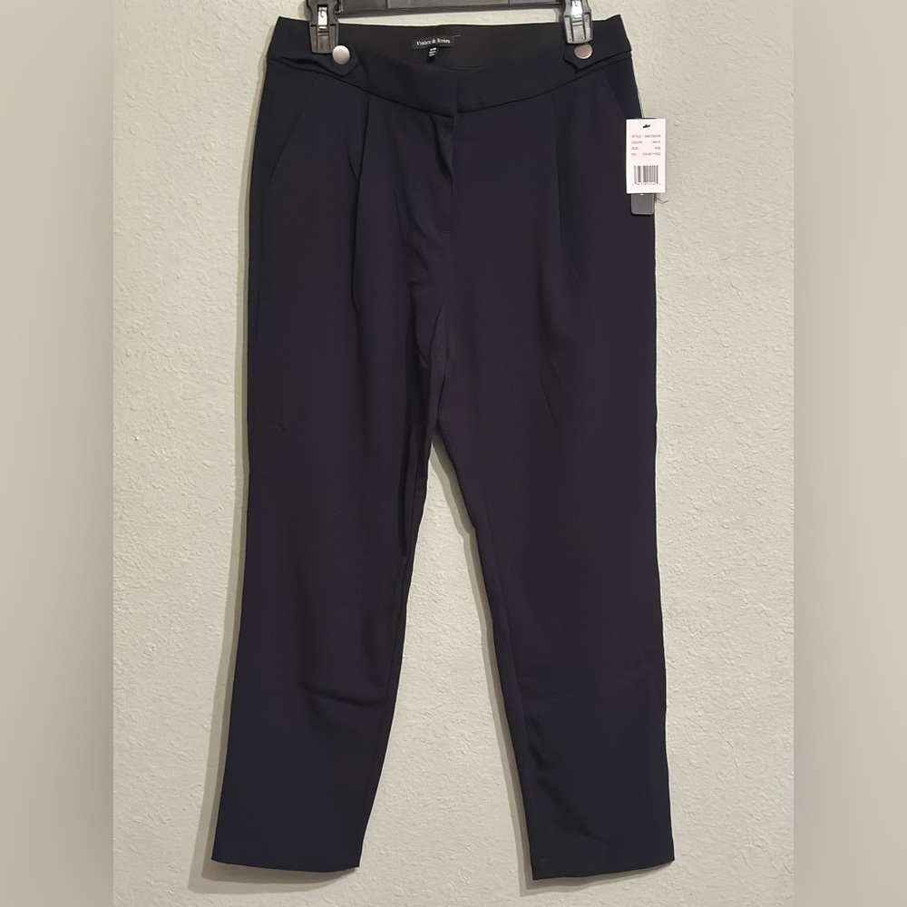 NWT Violets & Roses Addley High Rise Straight Pant - Picture 4 of 16